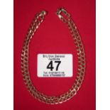 18 INCH 9CT GOLD CHAIN 9.1 GRAMS