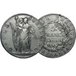 Napoléonides. Gaule Subalpine.5 Francs AN 10. Turin. TB + 70/100