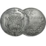 Etats Germaniques. Mayence. Thaler deConvention. 1794. F.S/I.A. Km.400.TB 100/150