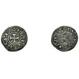 Lothaire II. 954 986. Denier au Temple.Bourges. Depeyrot 206. Rare. TTB+ 150/300