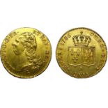 Double Louis d’or à la tête nue. 1786 A. Paris.Gad.363. 15,6grs. Légères stries d’ajustage sur