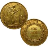 100 Francs Génie. 1901 A. Paris. 10121 ex.TTB 850/1150