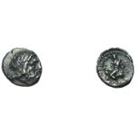 Crête. Gortyne. 2e 1er s. av. J.C. Drachme. A/Tête laurée de Zeus. R/ Apollon assis à gauche surun