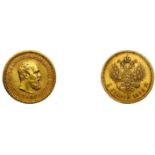 5 Roubles. 1889. Saint Petersbourg.TTB 300/450