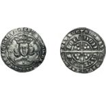 Angleterre. Edouard III. 1327 1377.Gros d’argent. TTB 70/140