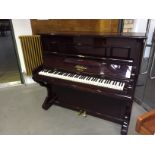 Bluthner C.1899 An upright piano in a mahogany polyester case. This piano has been overhauled and