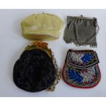 Four vintage lady's evening bags (4)