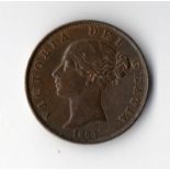 ½d 1854 EF Reserve: £30