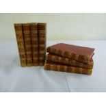 Seven leather bound volumes by F Edward Hume published by Cassell, wild flowers in four volumes with