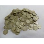 A quantity of silver coins approx 1.12kg