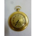 Longines 18ct gold pocket watch