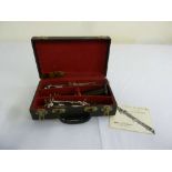 Boosey and Hall clarinet 1010 in fitted case