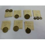 A quantity of coins to include Victoria groats (2) 1843/88, Maundy 4d. 1859, Maundy 1d. 1894, Maundy