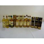 A quantity of Whisky to include Johnny Walker Black Label (12)