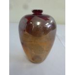 Venetian glass baluster vase