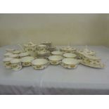 Spode Austen part dinner service, six place settings