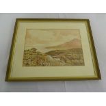 H.W. Trollip watercolour of a South African coastal scene signed bottom right - 24 x 35cm