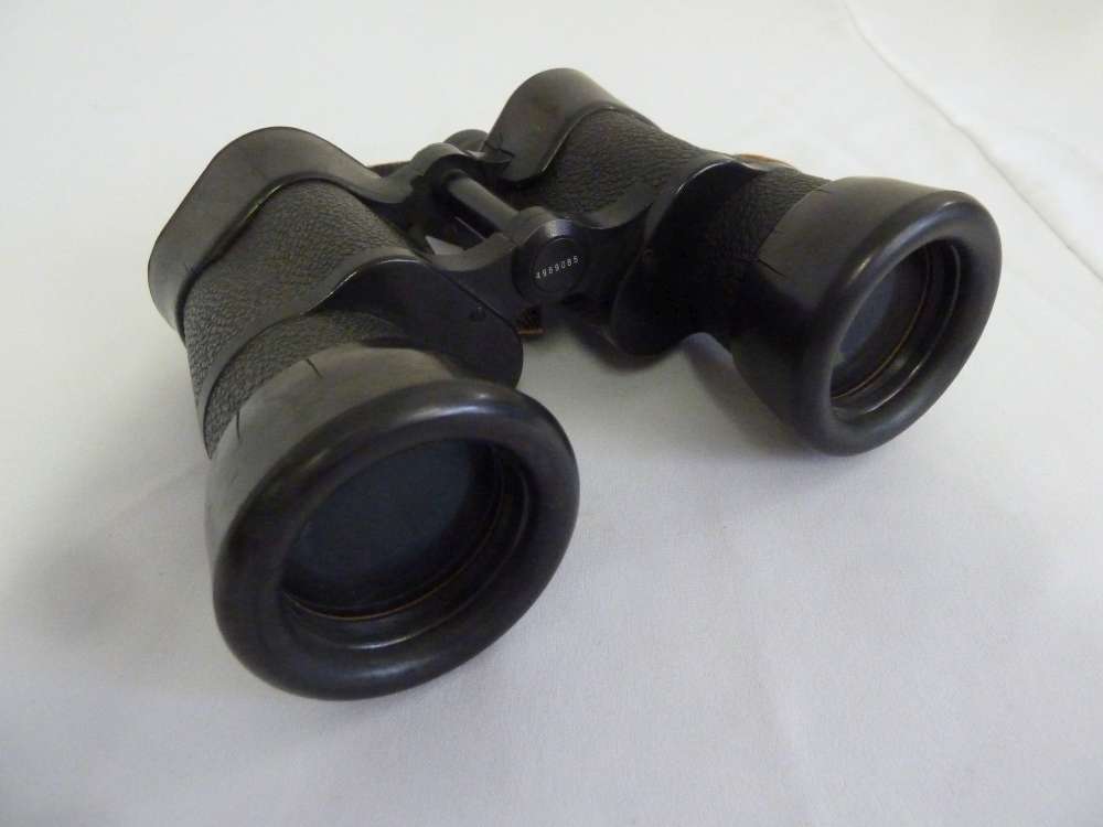 Carl Zeiss 7x50 Binoculars no 4969085 with rubber shields