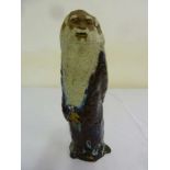 Chinese terracotta figurine of an Elder with white beard