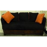 A three seater Art Deco sofa