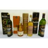 A quantity of single malt whisky to include Glenkechie, Glenfiddich and Drumguish   (4)