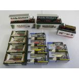A quantity of diecast to include Classic Cars and Eddie Stobart lorries