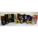 A quantity of alcohol to include boxed Dom Perignon champagne, boxed Pol Roger champagne,