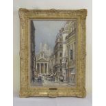 G. G. Romano oil on canvas Rue Lafitte Paris - 53.5 x 36.5cm