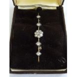 Victorian diamond and gold brooch