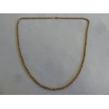 Gold chain (tested 14ct), approx 24g