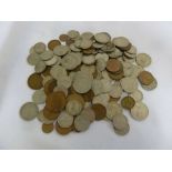 A quantity of British post 1947 coins, approx 750g