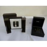 Raymond Weil ladies wristwatch in original packaging and a Rado gentlemans wristwatch in original