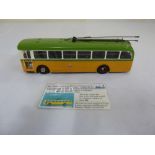 Glasgow Trolley Bus no. 20 of only 150 built (1958 Glasgow trolley bus kit built)