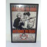 A framed and glazed far eastern propaganda poster titled Nothing to Hide, 132 x 86.5cm