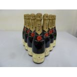 Moet et Chandon Champagne Brut Imperial NV (1990s bottling) ten 75cl bottles