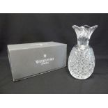 Waterford Crystal Pineapple vase in original packaging