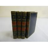 Roscoes Italian Novelists in four leather bound volumes