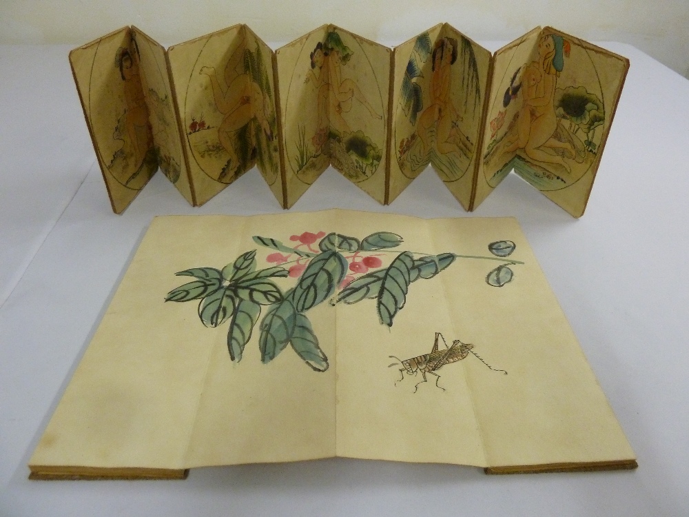 Two folios of Chinese 20th century watercolours