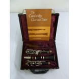 Boosey and Hawkes clarinet in fitted leatherette case, B & H 400