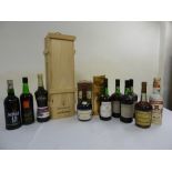 A quantity of wines and spirits to include a cased magnum of Rioja (11)