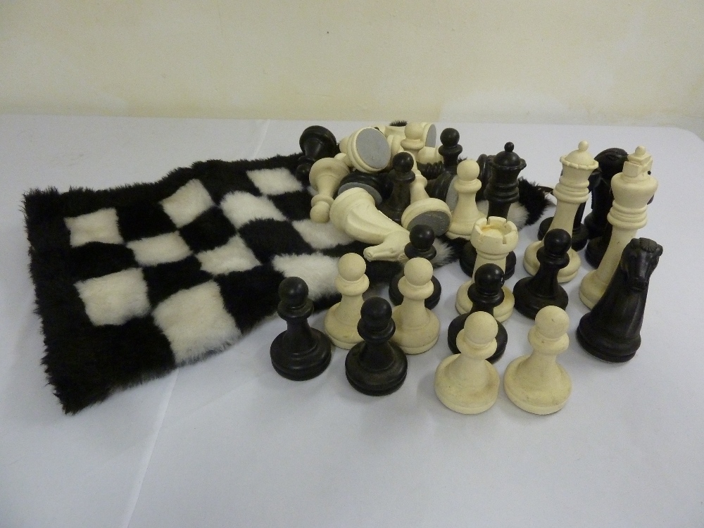 Glenout outdoor Chess set and material chessboard