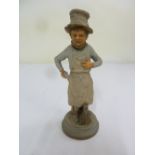 Royal Dux style character figurine, A/F