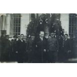 A PHOTOCARD- Ataturk.  A Photocard, Ataturk in Ankara when he is walking out of the first civil