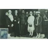 A PHOTOGRAPH- Ataturk, with the king of Afghanistan A photograph of Ataturk with the king of