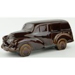 A Dartmouth pottery model of a Morris Minor Traveller, length 15".