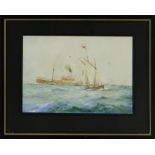 William Minshall Birchall (1884-1941),
watercolour, The Pilot's Cutter, signed and dated 1926,