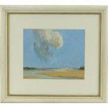 J T Whitaker,
watercolour, estuary scene, signed, 10" x 12", framed.