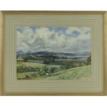 Horace Hughes Stanton RA (1843-1914),
watercolour, landscape Abersock, North Wales,