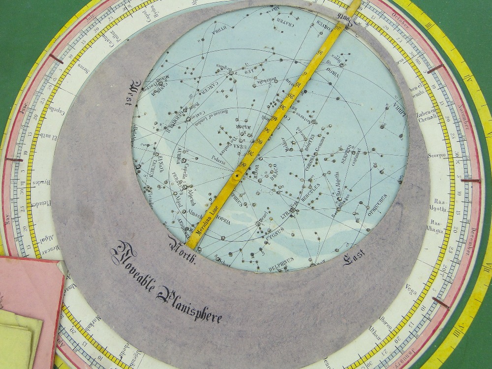 A drawing-room planisphere,
made of card, published by Wilson of Fitzroy Square, London, - Image 2 of 2