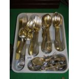 Continental plated cutlery, servers, etc.